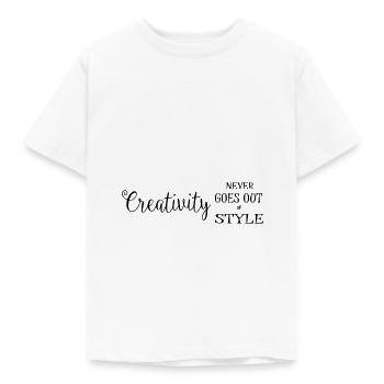 Cadeaux Style Créativité - T-shirt Enfant - blanc - Devant - AI Model Kid Male (0cm)
