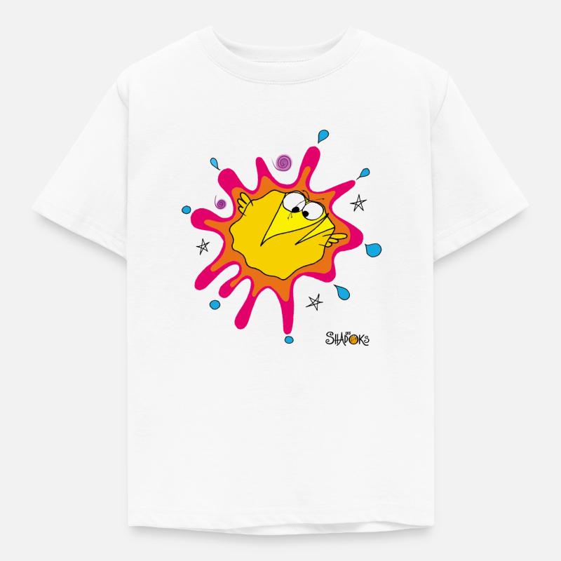 Splatch Shadoks - T-shirt Enfant - blanc