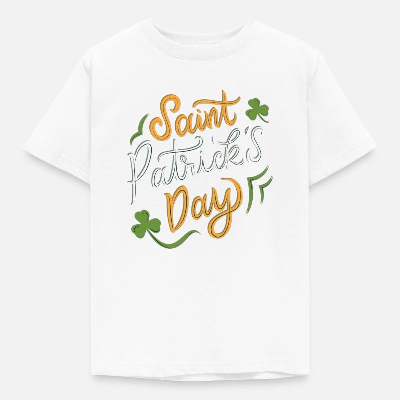 Joyeuse Saint-Patrick - T-shirt Enfant - blanc