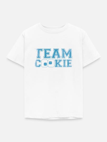 Sesamstraße Team Cookie - Kinder T-Shirt - Weiß