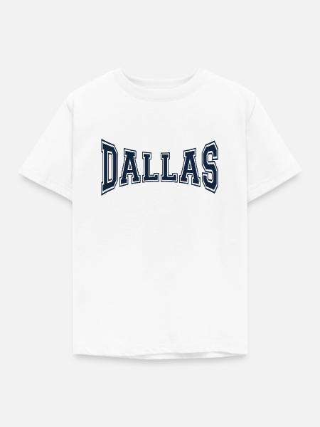 Dallas - Kinder T-Shirt - Weiß