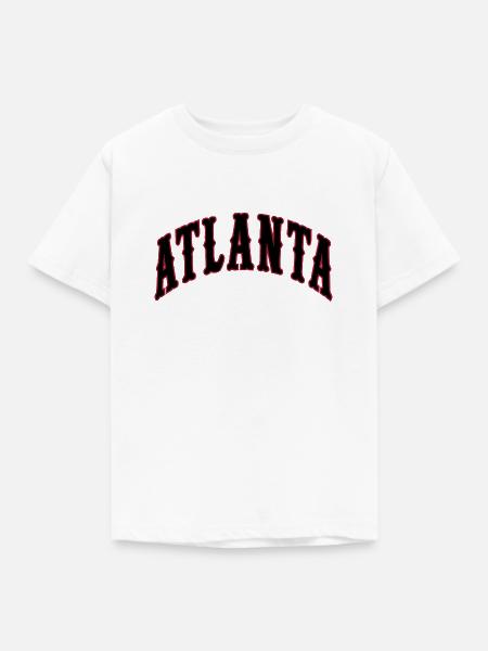 Atlanta - Kinder T-Shirt - Weiß