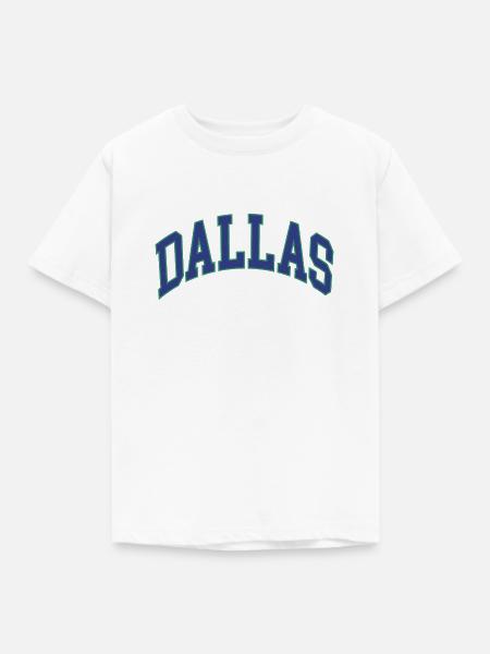Dallas - Kinder T-Shirt - Weiß