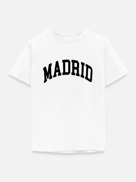 Madrid - Kinder T-Shirt - Weiß
