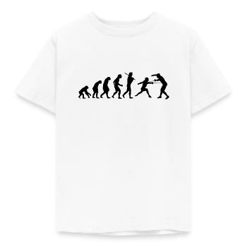 Fechten Fechter Degen Sport Geschenk Schwertkampf - Kinder T-Shirt - Weiß - Vorne - AI Model Kid Male (0cm)