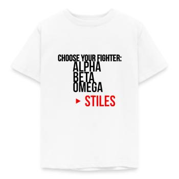 Teen Wolf Stile - Kinder T-Shirt - Weiß - Vorne - AI Model Kid Male (0cm)