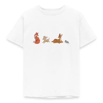 Amoureux des animaux - T-shirt Enfant - blanc - Devant - AI Model Kid Male (0cm)