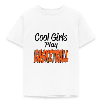 Maillot de basketball dames, basketball féminin - T-shirt Enfant - blanc - Devant - AI Model Kid Male (0cm)