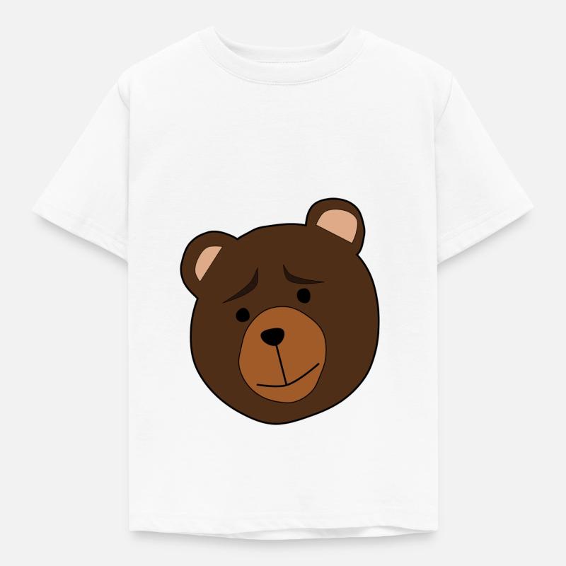 teddy bear - Kids' T-Shirt - white