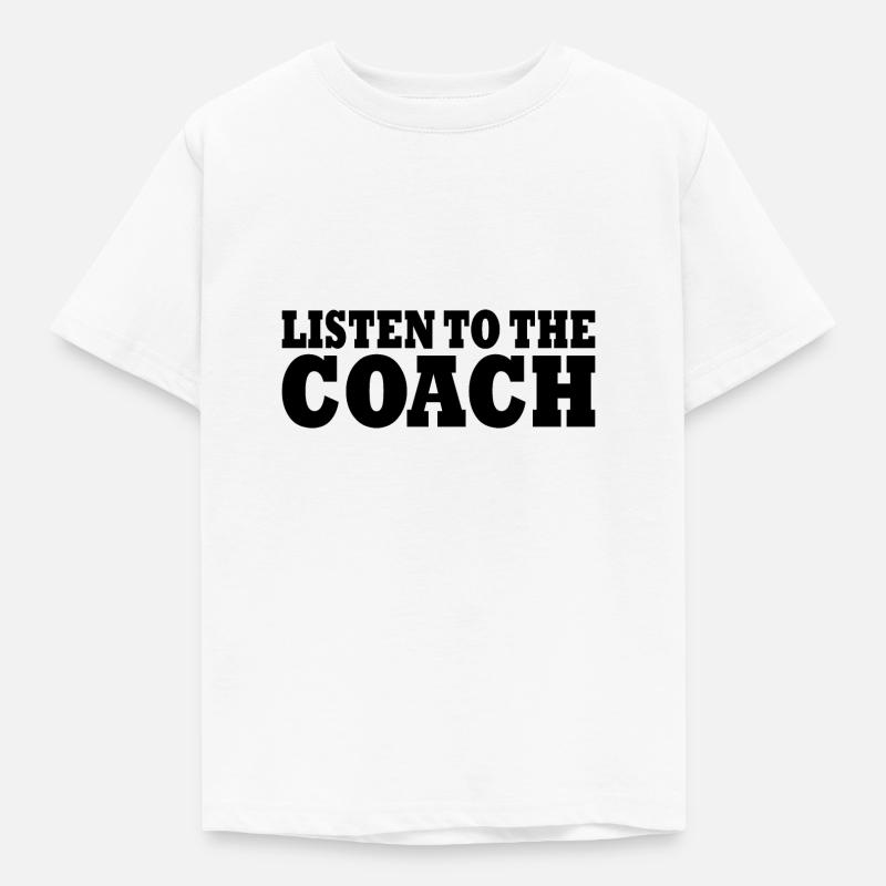 Coach - Kinder T-Shirt - Weiß