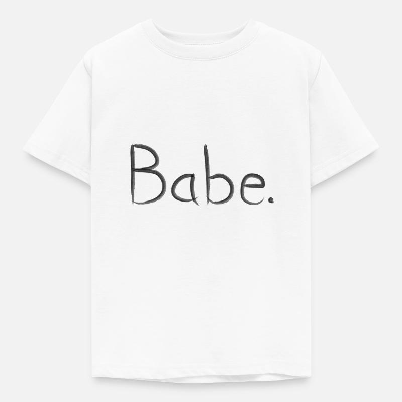 BABE - T-shirt Enfant - blanc