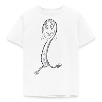 Spoon - Kids' T-Shirt - white - Front - AI Model Kid Male (0cm)