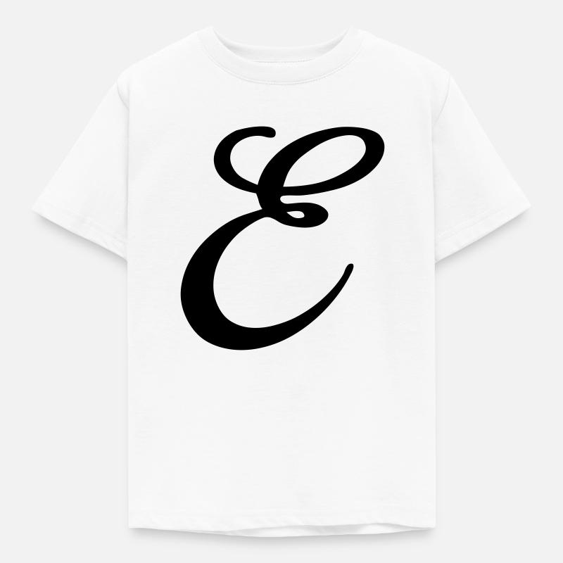 E - T-shirt Enfant - blanc