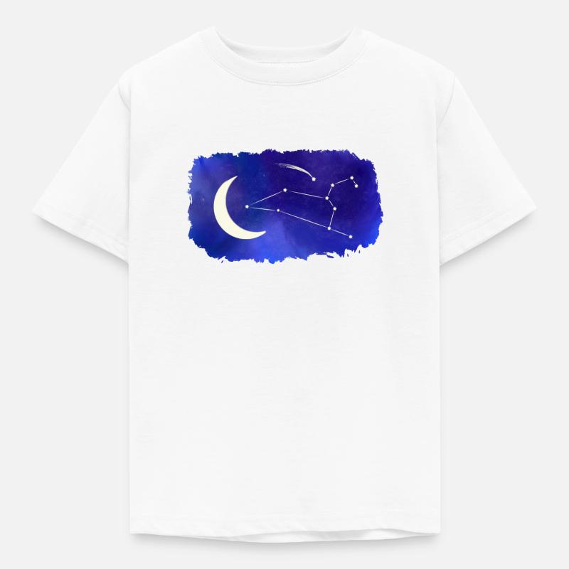 Sternzeichen Löwe Leo - Kinder T-Shirt - Weiß