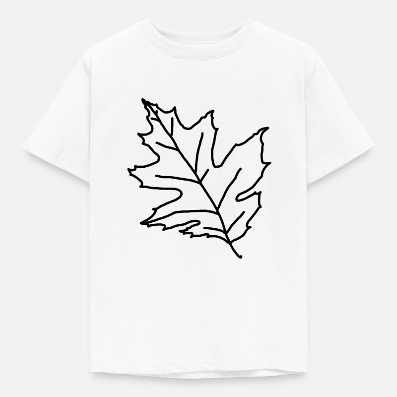 Maple Maple Leaf Maple Leaf Tree Forest Forest - Kids' T-Shirt - white
