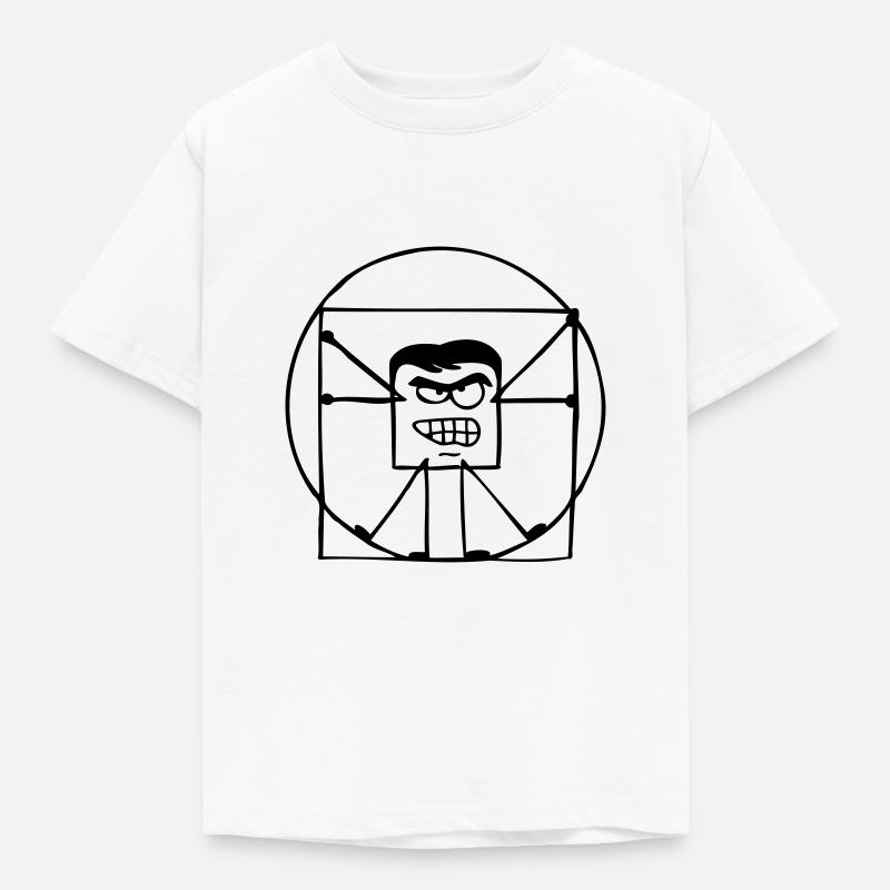 Cube-O-nardo - Kids' T-Shirt - white