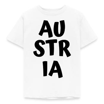 Autriche - T-shirt Enfant - blanc - Devant - AI Model Kid Male (0cm)