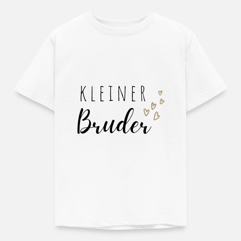 Kleiner Bruder - Kinder T-Shirt - Weiß