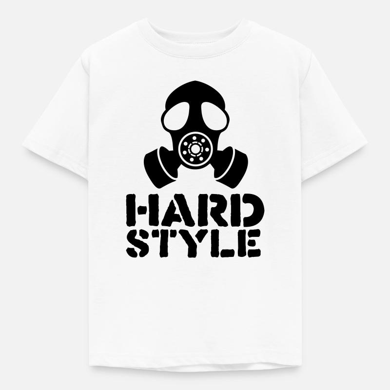 hardstyle - Kids' T-Shirt - white