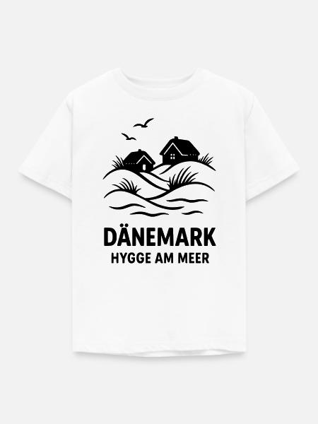 Dänemark Hygge - Kinder T-Shirt - Weiß