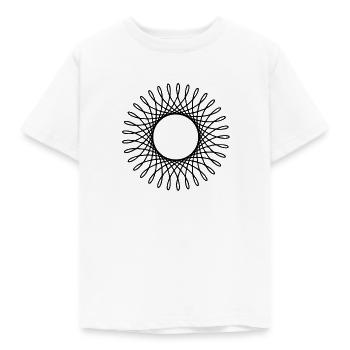 Art géométrique - T-shirt Enfant - blanc - Devant - AI Model Kid Male (0cm)