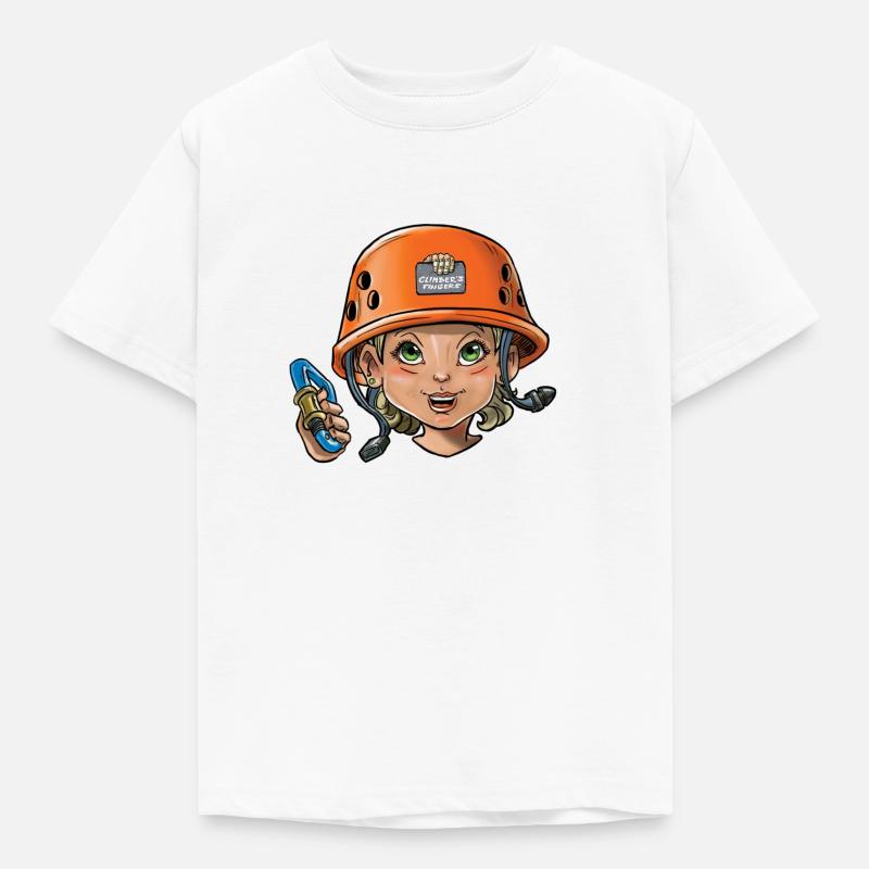 Kleiner Kletterer 1 - Kinder T-Shirt - Weiß