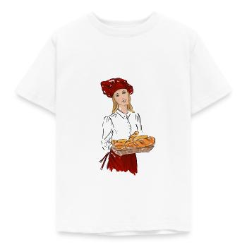 boulanger - T-shirt Enfant - blanc - Devant - AI Model Kid Male (0cm)