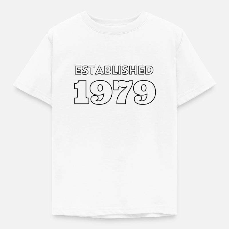 Established 1979 - Kinder T-Shirt - Weiß