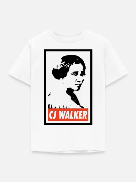 Madam CJ Walker - Kinder T-Shirt - Weiß