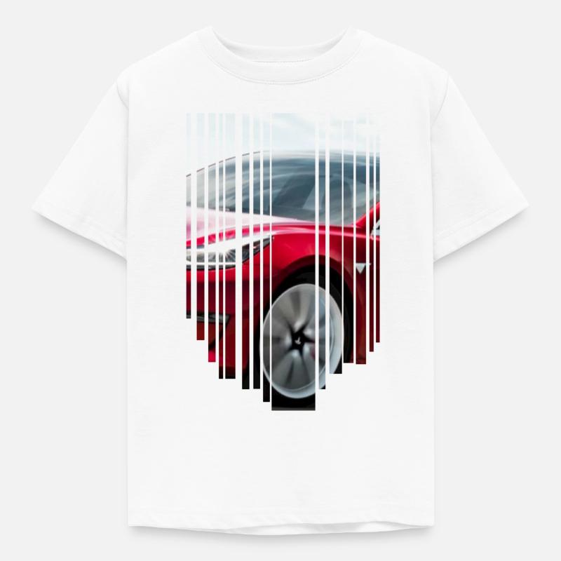 Tesla 3 - T-shirt Enfant - blanc