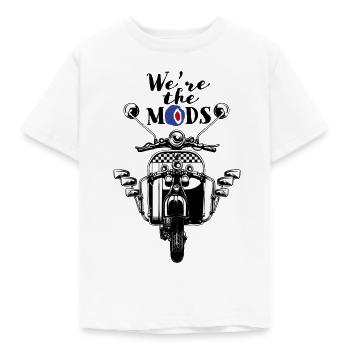 Nous sommes les mods - Scooter Boys - T-shirt Enfant - blanc - Devant - AI Model Kid Male (0cm)
