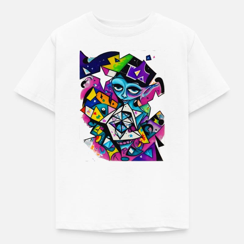 Graffiti - Kids' T-Shirt - white