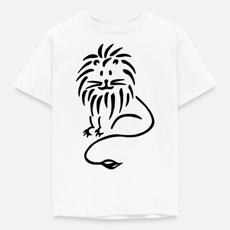 Loewe front - Kids' T-Shirt - white