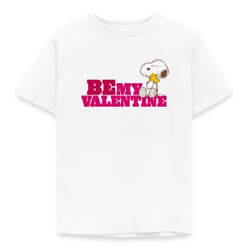 Peanuts Be My Valentine - T-shirt Enfant - blanc - Devant - AI Model Kid Male (0cm)