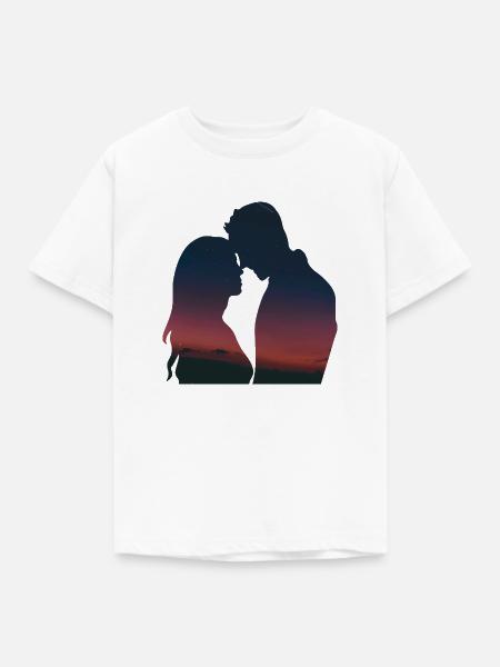 Zuneigung - Kinder T-Shirt - Weiß
