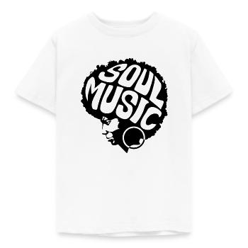 Musique Soul - T-shirt Enfant - blanc - Devant - AI Model Kid Male (0cm)