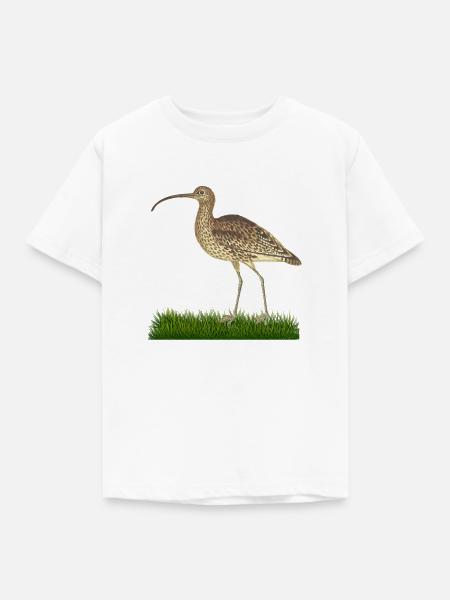 Vogel - Kinder T-Shirt - Weiß