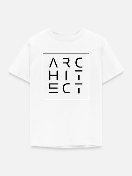 ARCHITECT - Kinder T-Shirt - Weiß