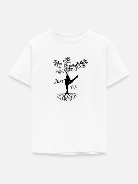 Meditation - Kinder T-Shirt - Weiß