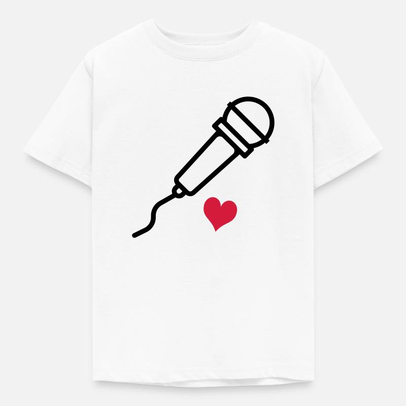 sing - Kids' T-Shirt - white