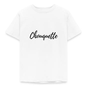 CHOUQUETTE - T-shirt Enfant - blanc - Devant - AI Model Kid Male (0cm)