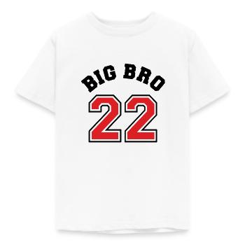 Big Bro 2022 Big Brother Baby Birth Boy - Kids' T-Shirt - white - Front - AI Model Kid Male (0cm)