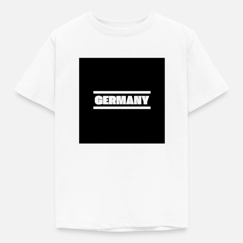 germany - Kinder T-Shirt - Weiß
