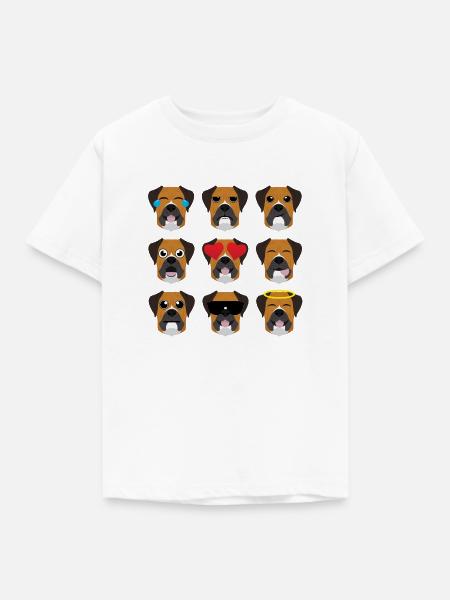 Deutscher Boxer - Kinder T-Shirt - Weiß