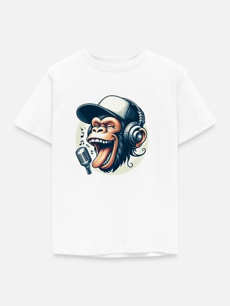 SING SING SING - Kinder T-Shirt - Weiß