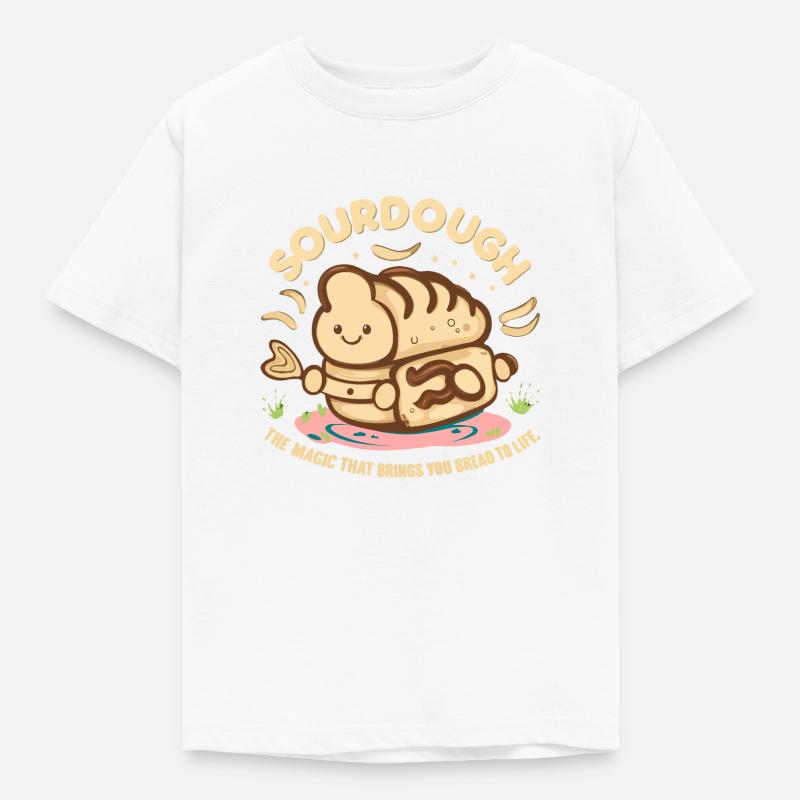 sourdough - Kinder T-Shirt - Weiß