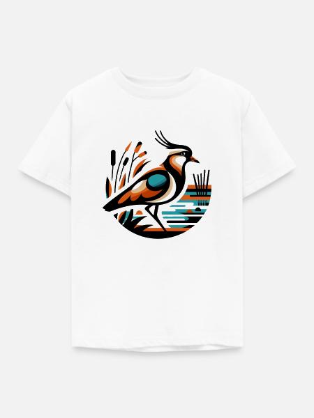 Kiebitz - Kinder T-Shirt - Weiß
