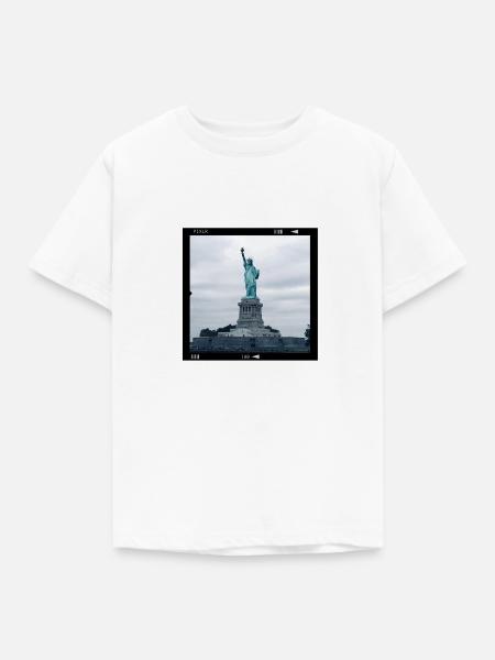 Freiheitsstatue - Kinder T-Shirt - Weiß