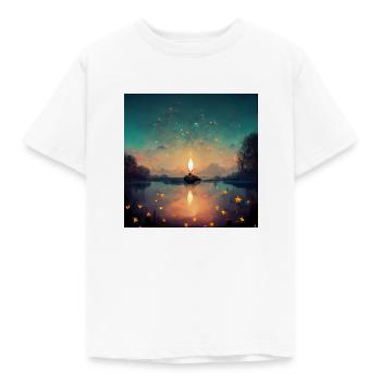 Ein Wunsch - Kinder T-Shirt - Weiß - Vorne - AI Model Kid Male (0cm)