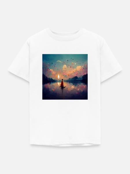 Ein Wunsch - Kinder T-Shirt - Weiß